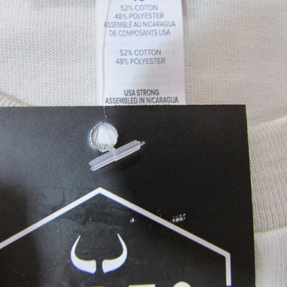 Rodeo Ranch Men's Short Sleeve Cowskull Graphic T- Shirt - Stone - Picture 2 of 2